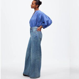 NWT Madewell 24 Curvy Superwide-Leg Jeans